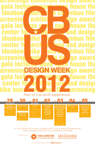 Design Week Calendar