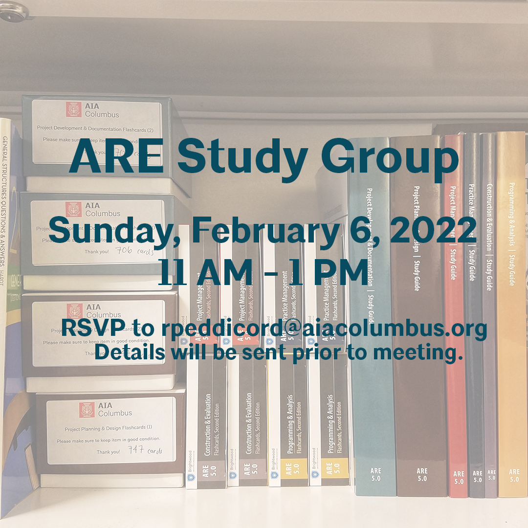 ARE Study Group Flyer 2-6-22